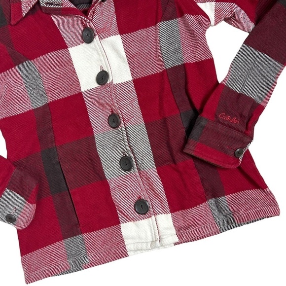 Cabela’s Plaid Button Down Shacket - Picture 4 of 11